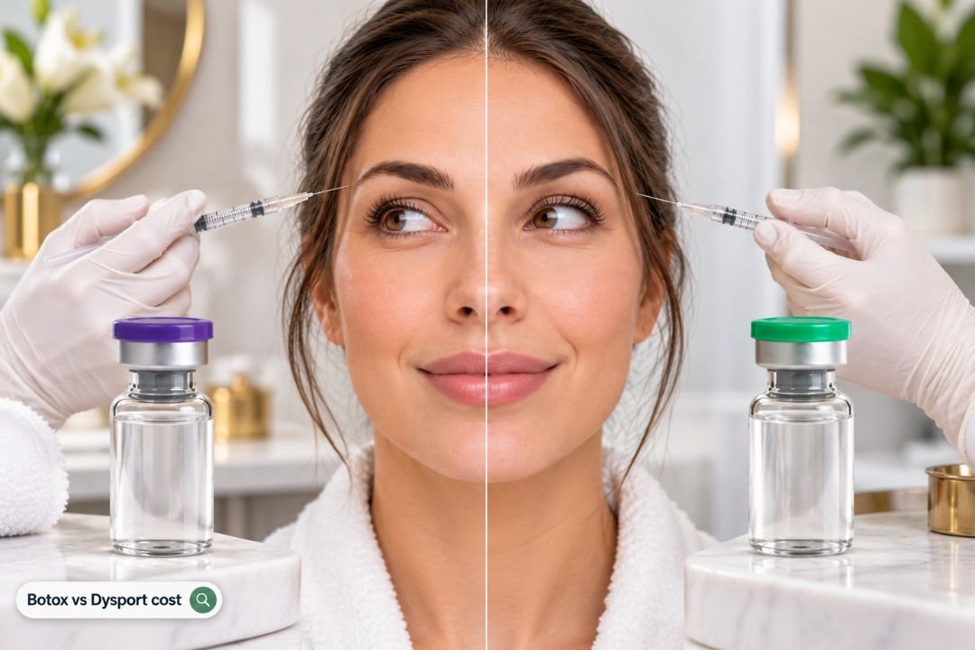Botox vs Dysport cost comparison in Regina